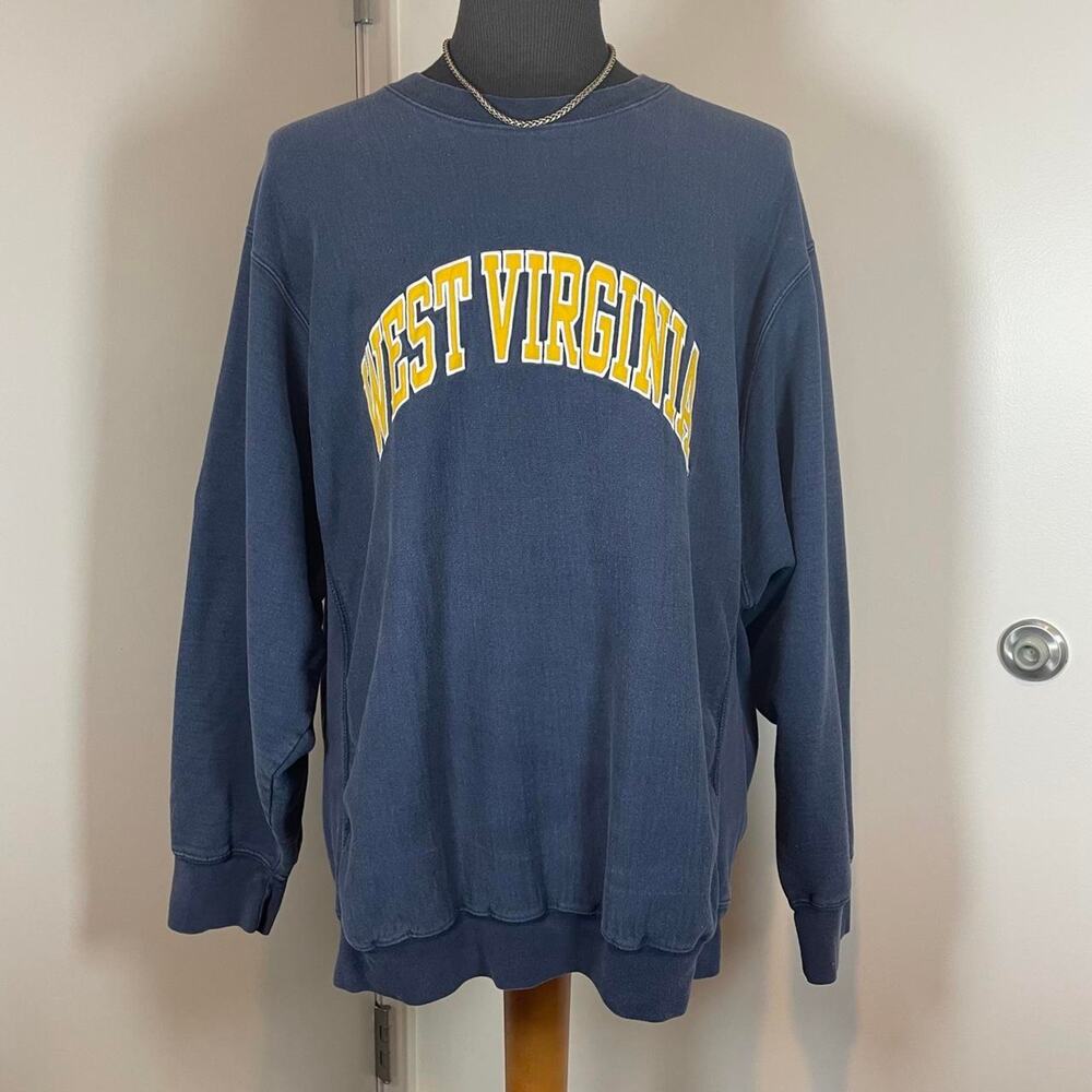 West Virginia University Mountaineers Embroidered Steve & Barry's XXL Sweatshirt